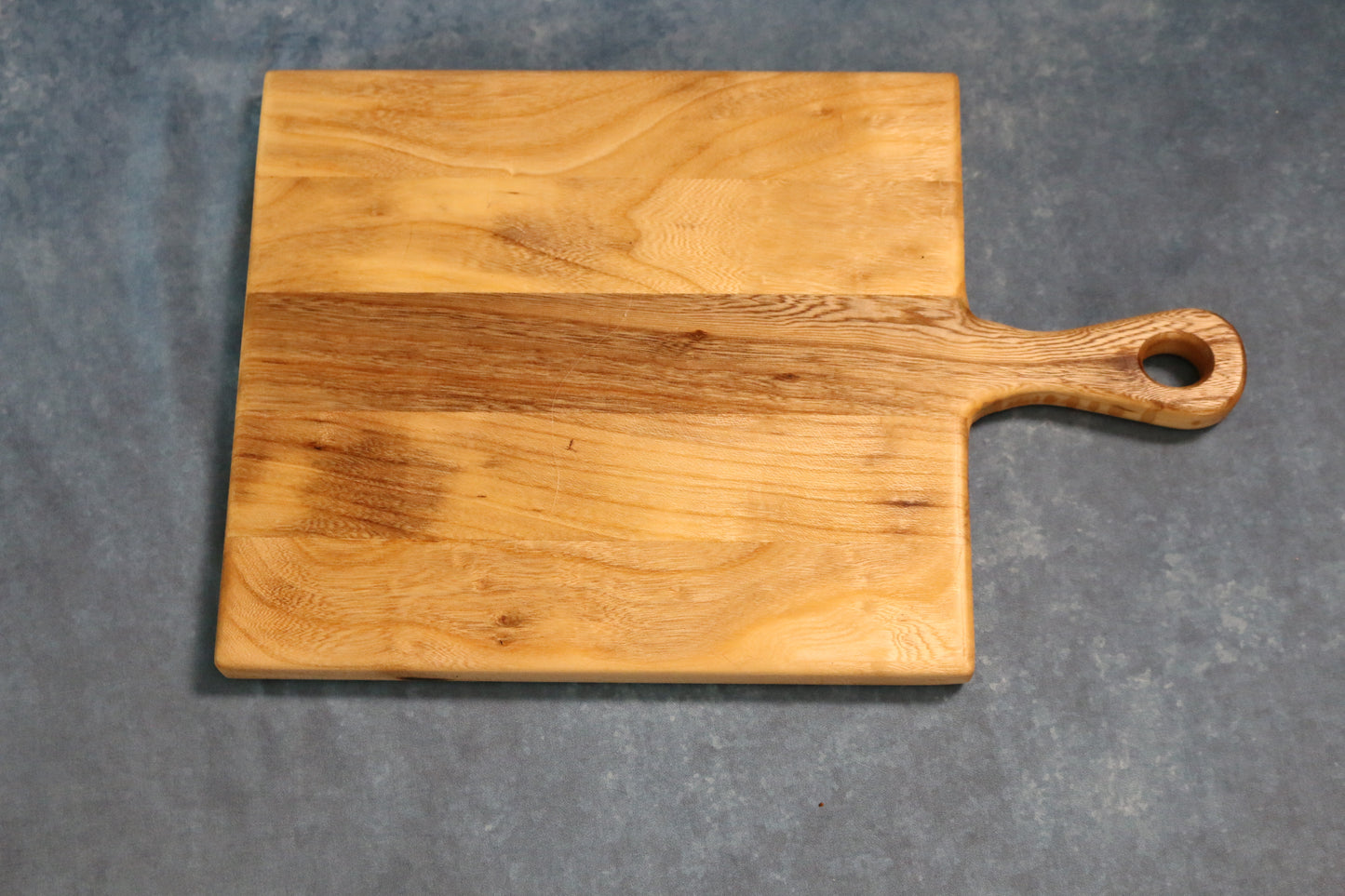 Handcrafted Southern Magnolia Charcuterie Board (10" x 10" with 4" handle)