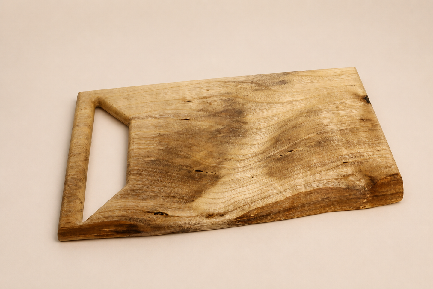 Handcrafted Live Edge Southern Magnolia Charcuterie Board (8" x 16")