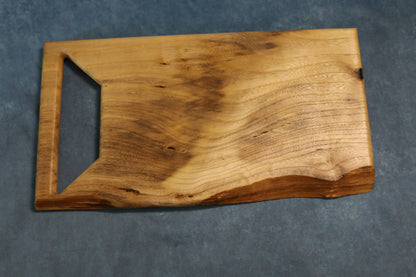 Handcrafted Live Edge Southern Magnolia Charcuterie Board (8" x 16")