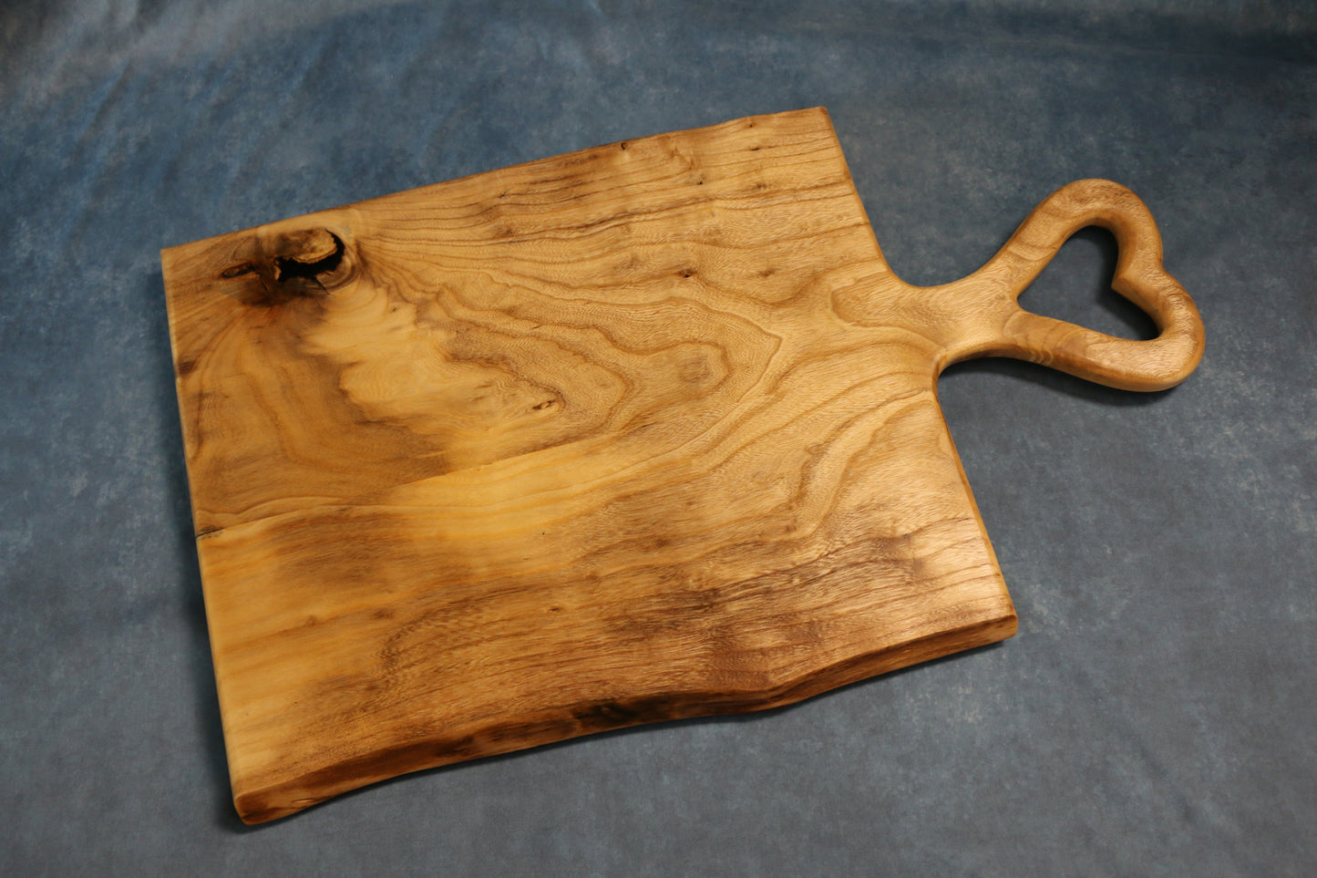 Handcrafted Live Edge Southern Magnolia Charcuterie Board (15" x 18" with 7" handle)