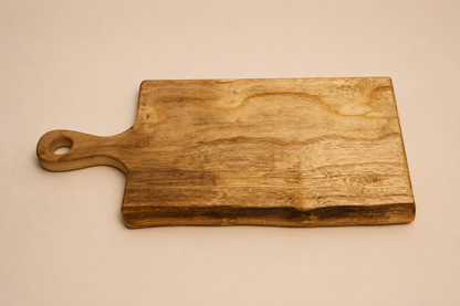 Handcrafted Live Edge Southern Magnolia Charcuterie Board (6" x 11" with 4" handle)